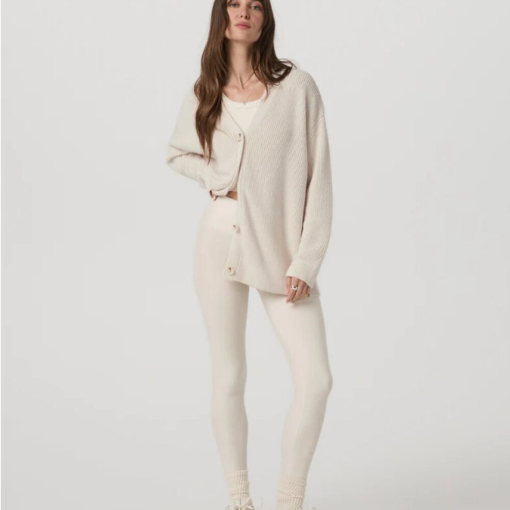 Vuori Alps Boyfriend Cardigan Marshmellow Women's Size Large - Picture 2 of 9